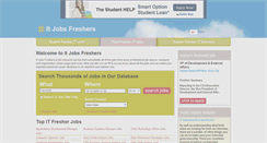 Desktop Screenshot of itjobsfreshers.com
